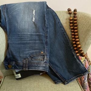 Womens distressed jeans size 10